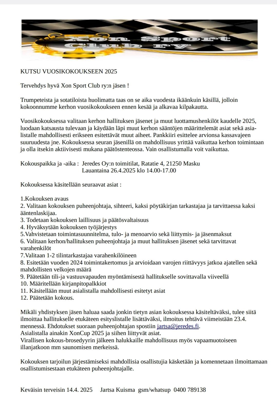 Vuosikokous